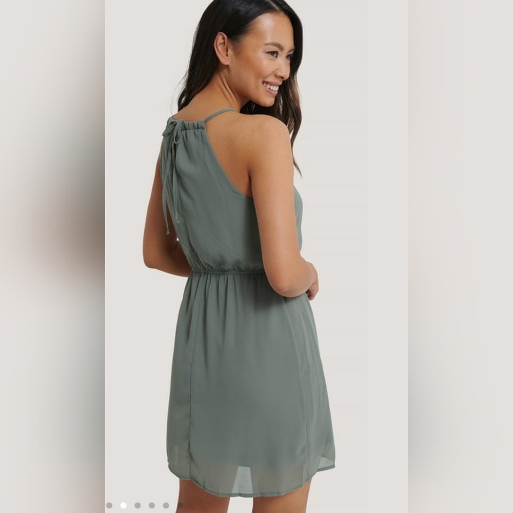 REVOLVE Green Mini Dress - Picture 2 of 5
